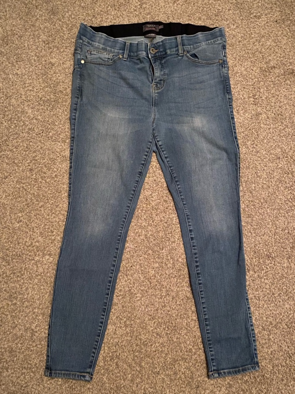 Torrid Blue Stretch Denim with Tapered Leg